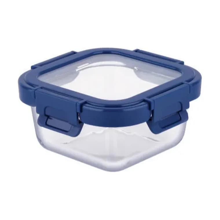 Food Fresh Square Glass Container 320 ml