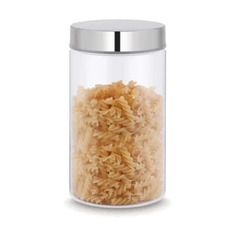 Just Jars Screw Cap Glass Jar with Stainless Steel Lid 1200 ml