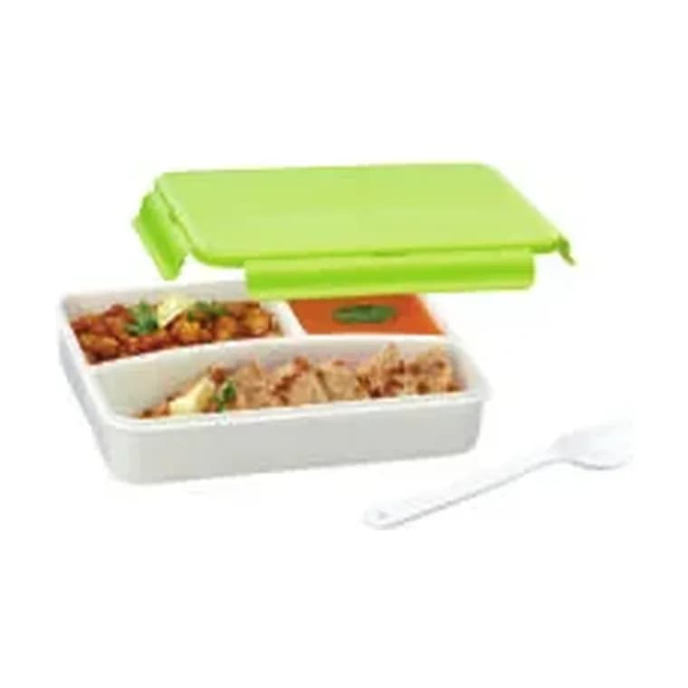 Lunch-O-Snax 3 Partition Lunch Box