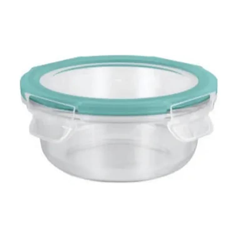Lock & Fresh Round Glass Container 180 ml