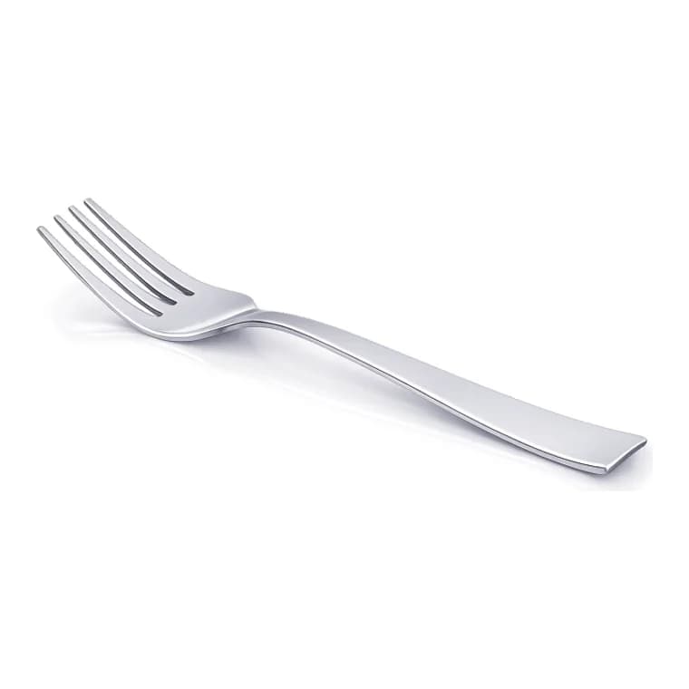 Nobel Plain Stainless Steel Dessert Fork