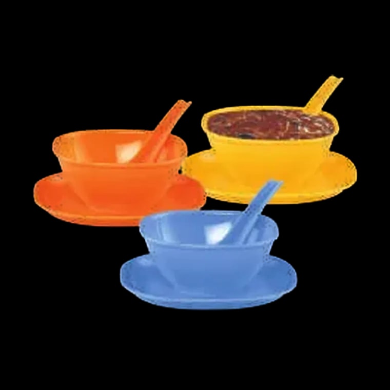 18 Pcs. Square Soup Set