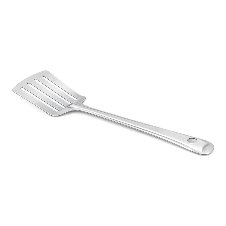 Stainless steel slotted turner