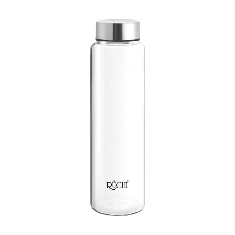 Aquatic Glass Bottle with Steel Lid 1 Ltr