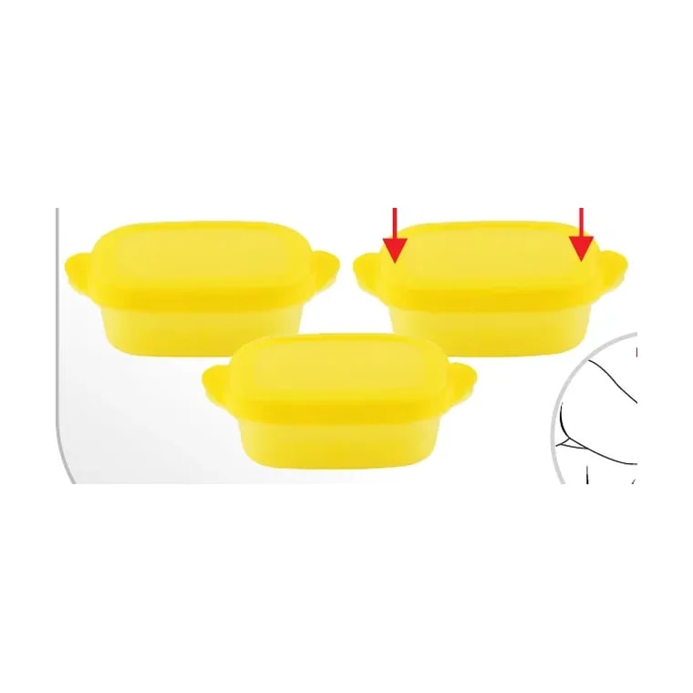 Keep Fresh Containers 675 ml Set of 3