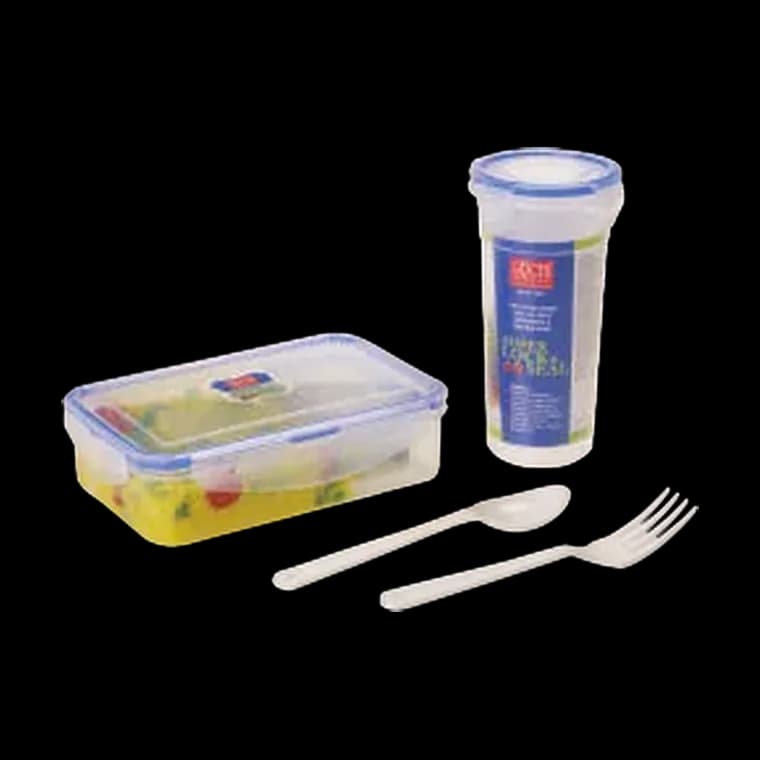 Super Lock & Seal 401 Lunch Box with 504 Glass