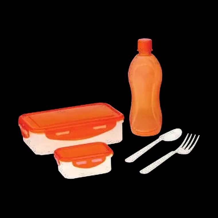 Super Lock & Seal 401 Lunch Box with Temptation Bottle
