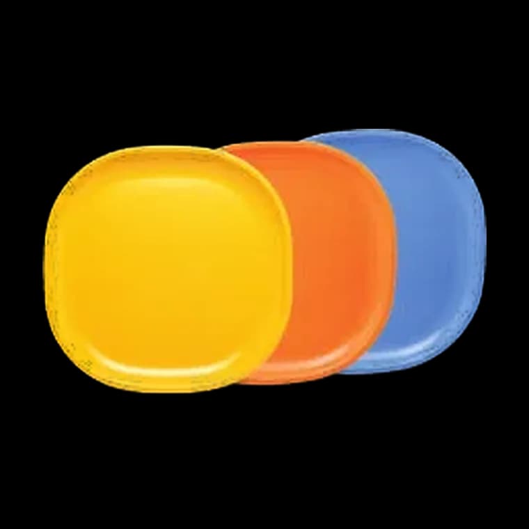 Quarter Serving Plate - 6" X 6" (6 Pcs.)