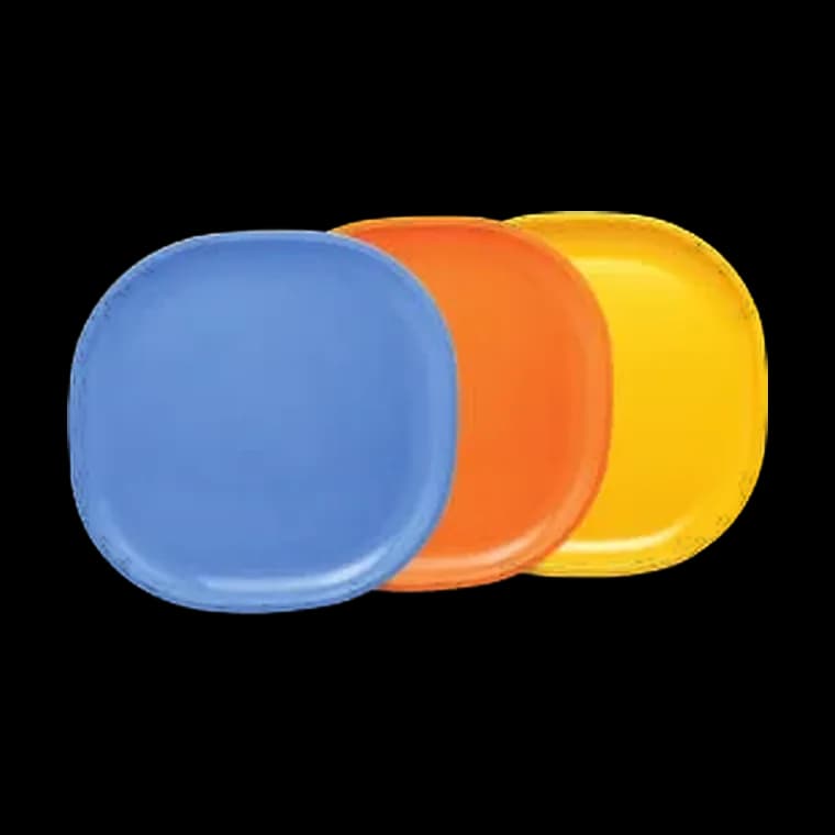 Full Serving Plate - 10" X 10" (3 & 6 Pcs.)