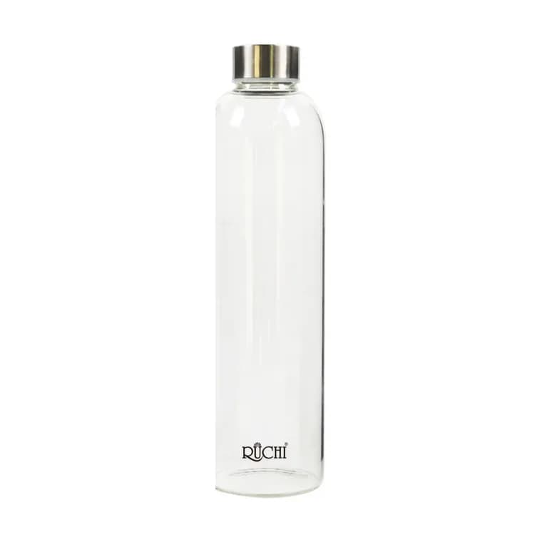 Rio Glass Bottle with Steel Lid 1 Ltr