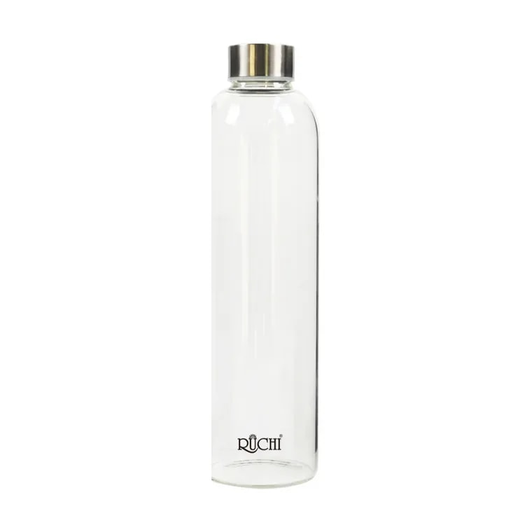 Rio Glass Bottle with Steel Lid 1 Ltr