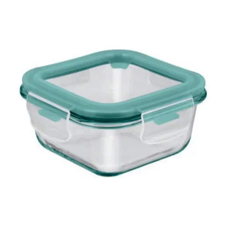 Lock & Fresh Square Glass Container 320 ml