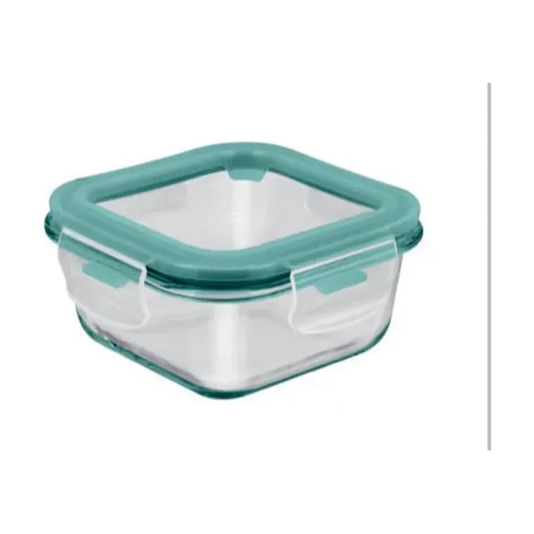 Lock & Fresh Square Glass Container 530 ml