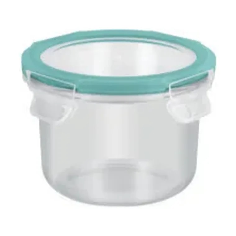 Lock & Fresh Round Glass Container Tall Baby 130 ml