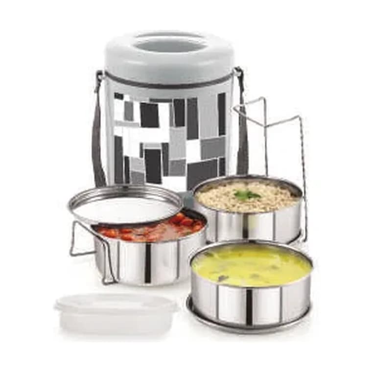 Hot Meal Big Insulated Tiffin 3+1