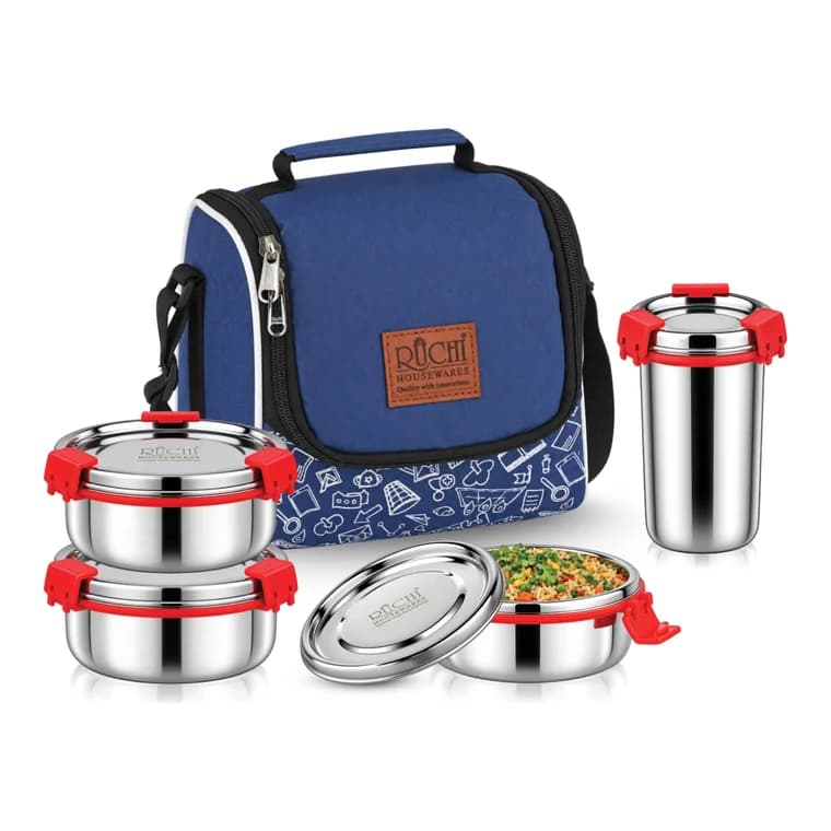 Lock & Steel Lunch Pack Set with Steel Tumbler