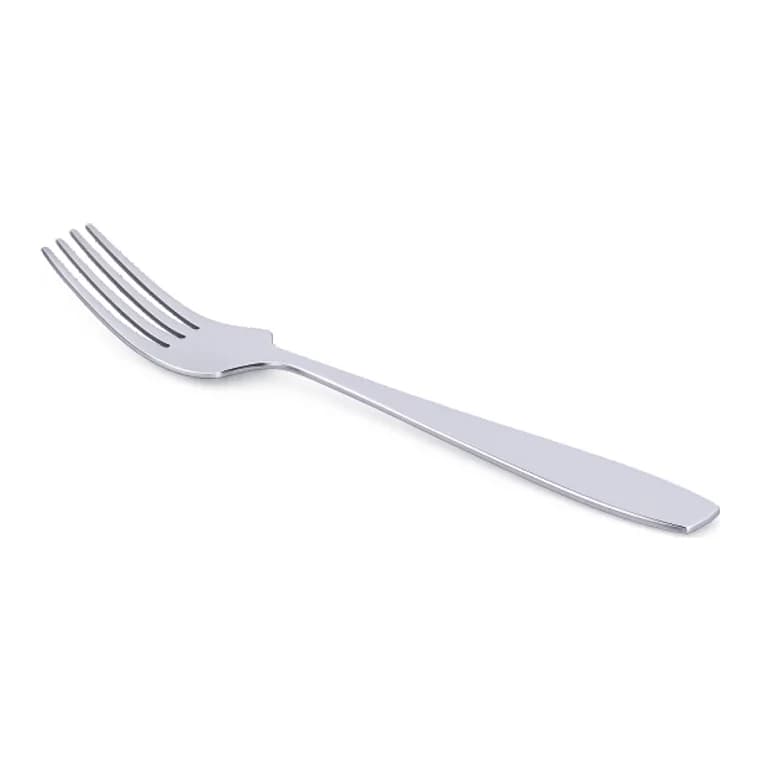 Sober Plain Stainless Steel Fruit Fork